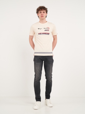 Lee Cooper - Blugi barbat slim cu aspect decolorat - Img 10