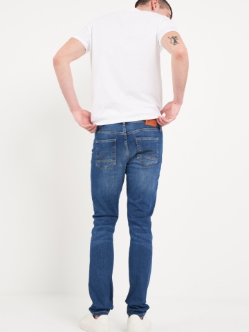 Lee Cooper - Blugi barbat slim cu aspect usor decolorat - Img 6