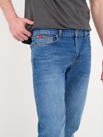 Lee Cooper - Blugi barbat straight cu aspect decolorat - Img 2