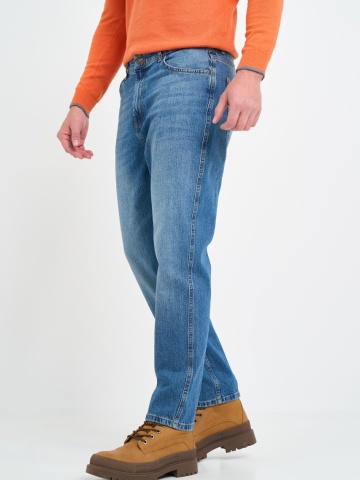 Lee Cooper - Blugi barbat super slim cu aspect decolorat - Img 7