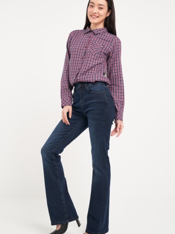 Lee Cooper - Blugi dama bootcut cu aspect usor decolorat - Img 9