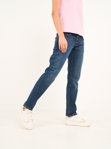 Lee Cooper - Blugi dama boyfriend cu aspect decolorat - Img 8