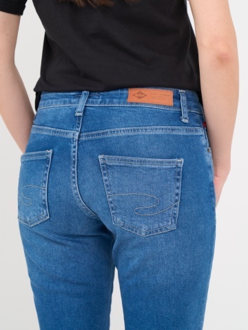 Lee Cooper - Blugi dama boyfriend cu aspect decolorat - Img 4