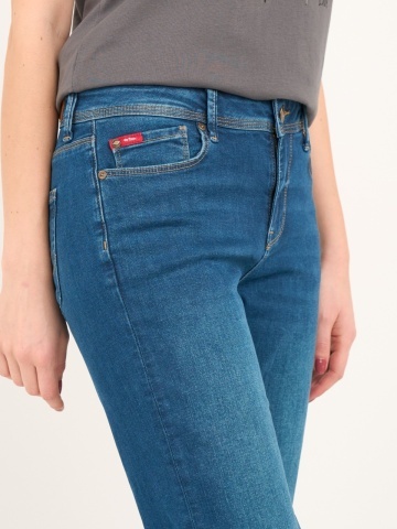 Lee Cooper - Blugi dama girlfriend cu aspect decolorat - Img 4