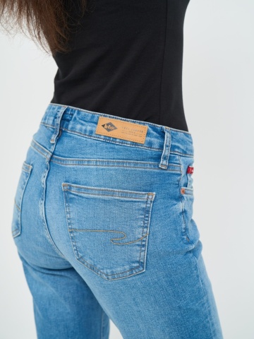 Lee Cooper - Blugi dama girlfriend culoare deschisa - Img 3