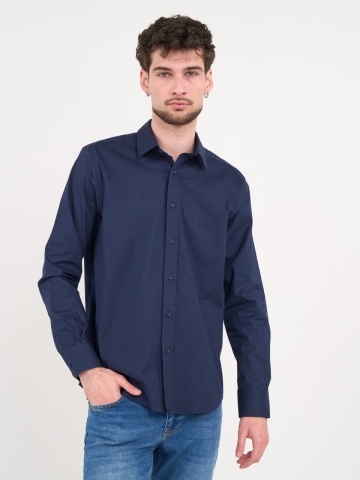 Lee Cooper - Camasa barbat cu maneca lunga de culoare uniforma