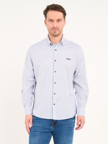 Lee Cooper - Camasa barbat cu maneca lunga si detalii logo