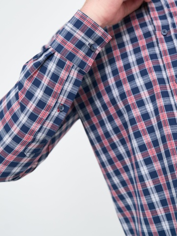 Lee Cooper - Camasa barbat cu model in caroruri mici - Img 2