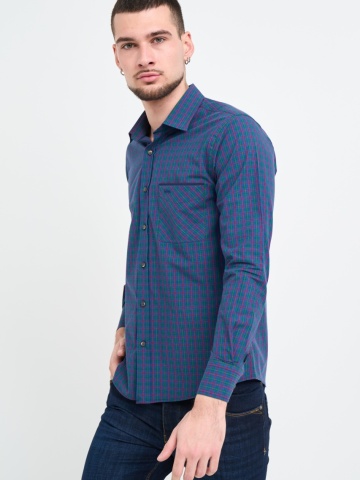 Lee Cooper - Camasa barbat cu model in carouri mici - Img 7