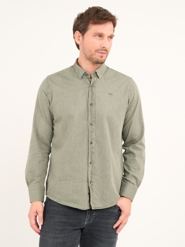 Lee Cooper - Camasa barbat maneca lunga de culoare uniforma