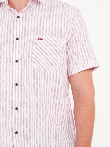 Lee Cooper - Camasa barbat maneca scurta cu model in dungi - Img 4