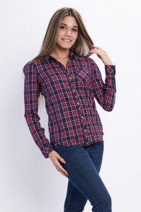 Lee Cooper - Camasa dama cu maneca lunga si carouri