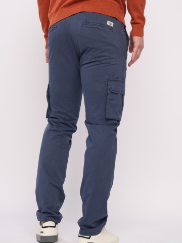 Lee Cooper - Pantaloni barbat cargo de culoare uniforma - Img 4