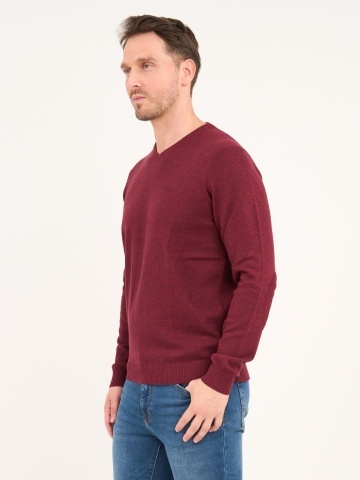 Lee Cooper - Pulover barbat cu maneca lunga de culoare uniforma - Img 5