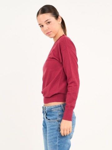 Lee Cooper - Pulover dama cu maneca lunga si detalii logo - Img 5