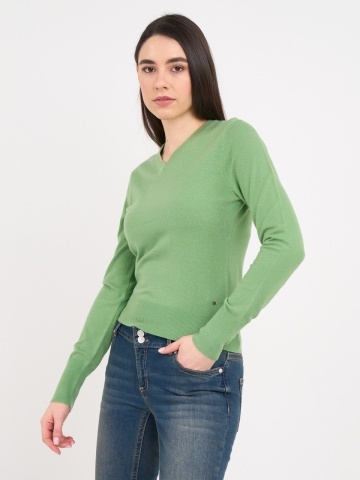 Lee Cooper - Pulover dama cu maneca lunga si detalii logo - Img 5