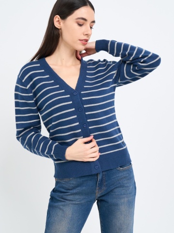 Lee Cooper - Pulover dama cu model in dungi - Img 5
