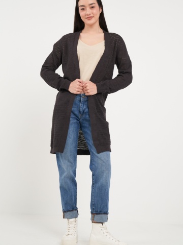 Lee Cooper - Pulover dama tip cardigan cu model - Img 6