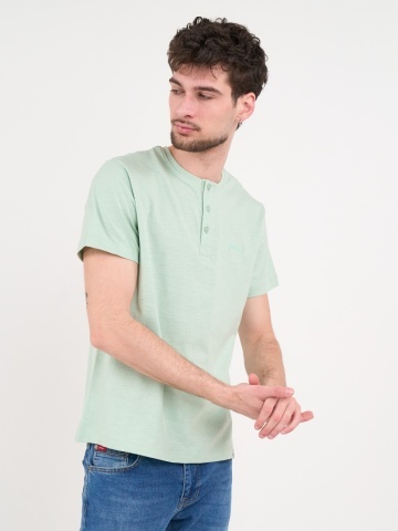 Lee Cooper - Tricou barbat cu detalii si nasturi - Img 7