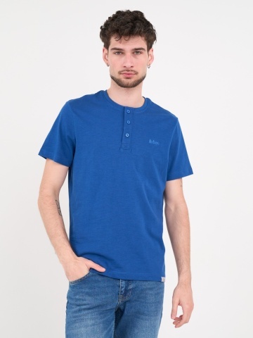 Lee Cooper - Tricou barbat cu detalii si nasturi