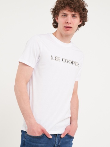 Lee Cooper - Tricou barbat cu imprimeu logo - Img 5