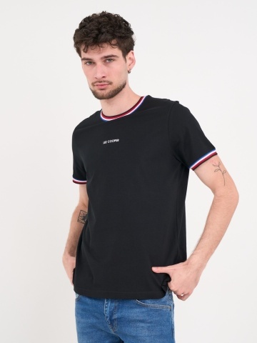 Lee Cooper - Tricou barbat cu maneca scurta si detalii logo
