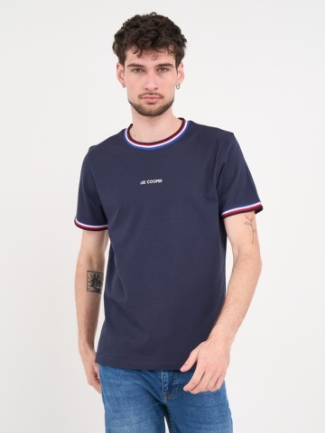 Lee Cooper - Tricou barbat cu maneca scurta si detalii logo