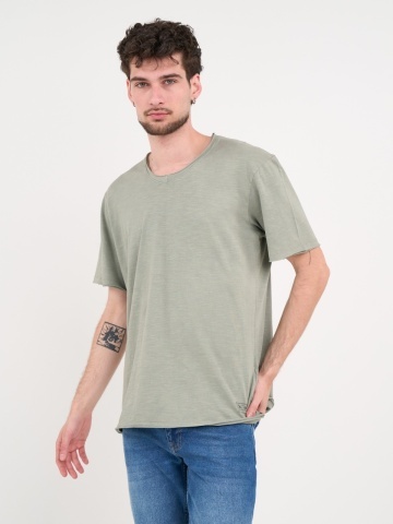 Lee Cooper - Tricou barbat de culoare uniforma cu detalii - Img 4