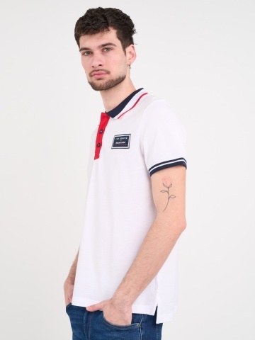 Lee Cooper - Tricou barbat polo cu detalii logo - Img 3