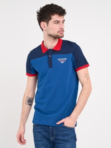 Lee Cooper - Tricou barbat polo cu detalii logo - Img 8