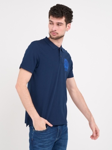 Lee Cooper - Tricou barbat polo cu imprimeu logo - Img 9