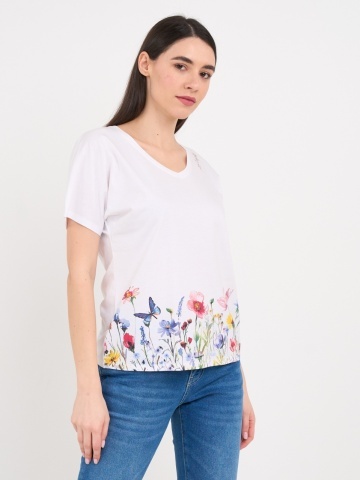 Lee Cooper - Tricou dama cu maneca scurta si detalii grafice - Img 7