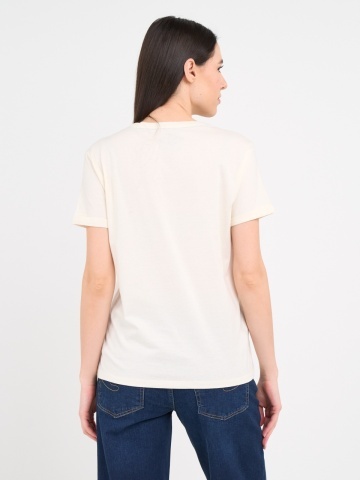 Lee Cooper - Tricou dama cu maneca scurta si detalii - Img 3