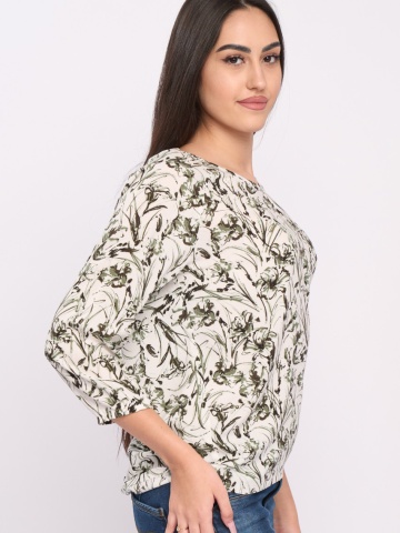 Timeout - Camasa cu maneca lunga dama cu model floral - Img 6