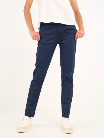 Timeout - Pantaloni lungi dama de culoare uniforma