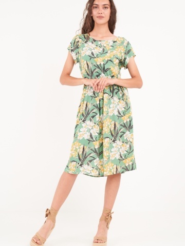 Timeout - Rochie dama cu imprimeu floral