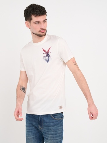 Timeout - Tricou barbat cu maneca scurta si imprimeu logo