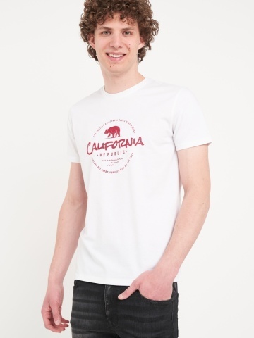 Timeout - Tricou barbat cu maneca scurta si imprimeu