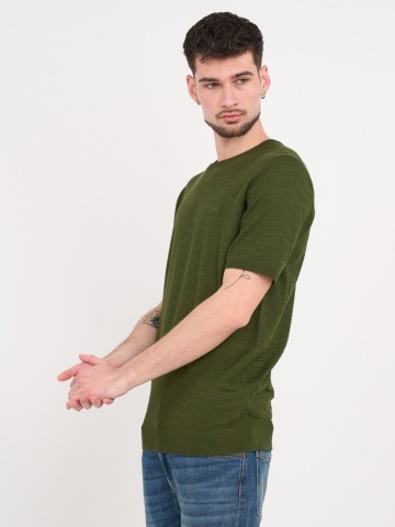Timeout - Tricou barbat de culoare uniforma si detalii - Img 5