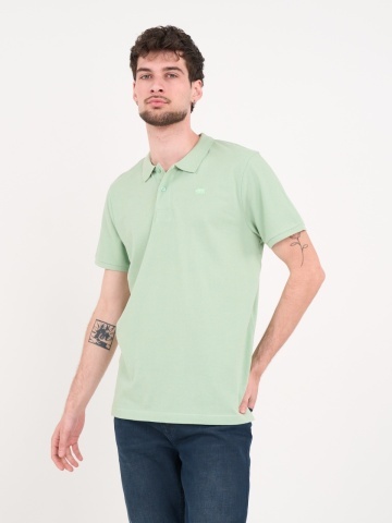 Timeout - Tricou barbat polo de culoare uniforma cu logo - Img 7
