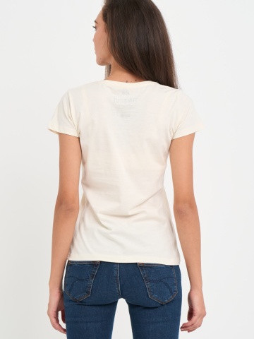 Timeout - Tricou dama cu imprimeu grafic si logo - Img 2