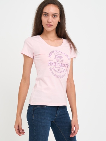 Timeout - Tricou dama cu imprimeu text grafic si logo - Img 5