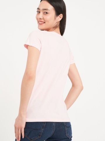 Timeout - Tricou dama cu maneca scurta si imprimeu grafic - Img 2