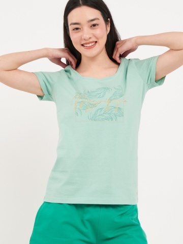 Timeout - Tricou dama cu maneca scurta si imprimeu grafic - Img 6