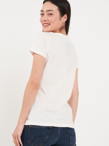 Timeout - Tricou dama cu maneca scurta si imprimeu grafic - Img 2