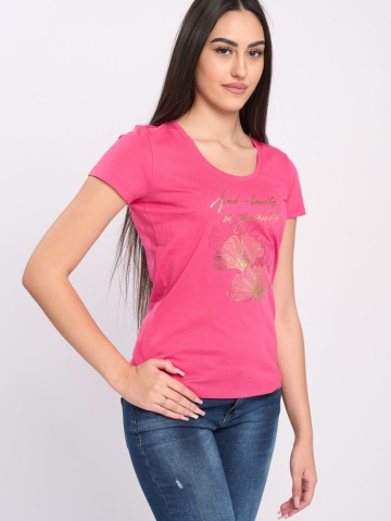 Timeout - Tricou dama maneca scurta cu mesaj imprimat - Img 5