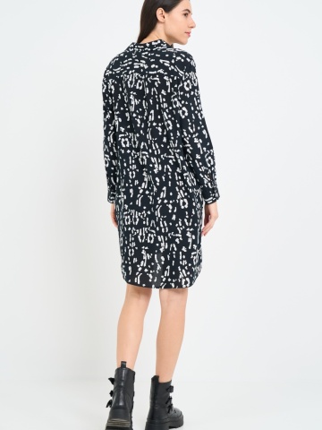 Kenvelo - Rochie dama tip camasa cu model - Img 5