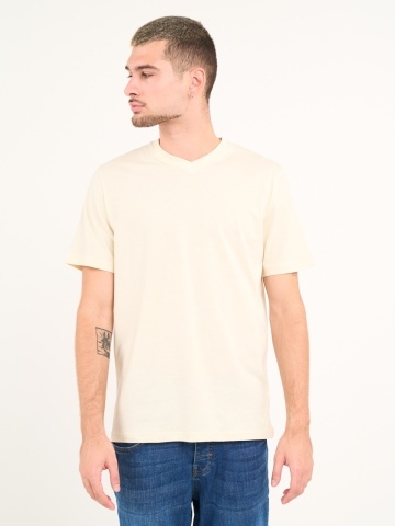 Kenvelo - Tricou barbat cu maneca scurta de culoare uniforma