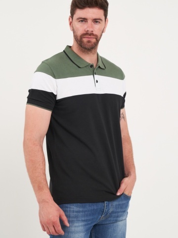 Kenvelo - Tricou barbat polo multicolor - Img 2