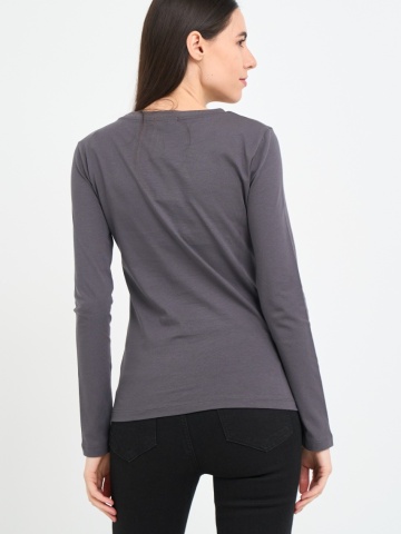 Kenvelo - Tricou dama cu maneca lunga si imprimeu - Img 5